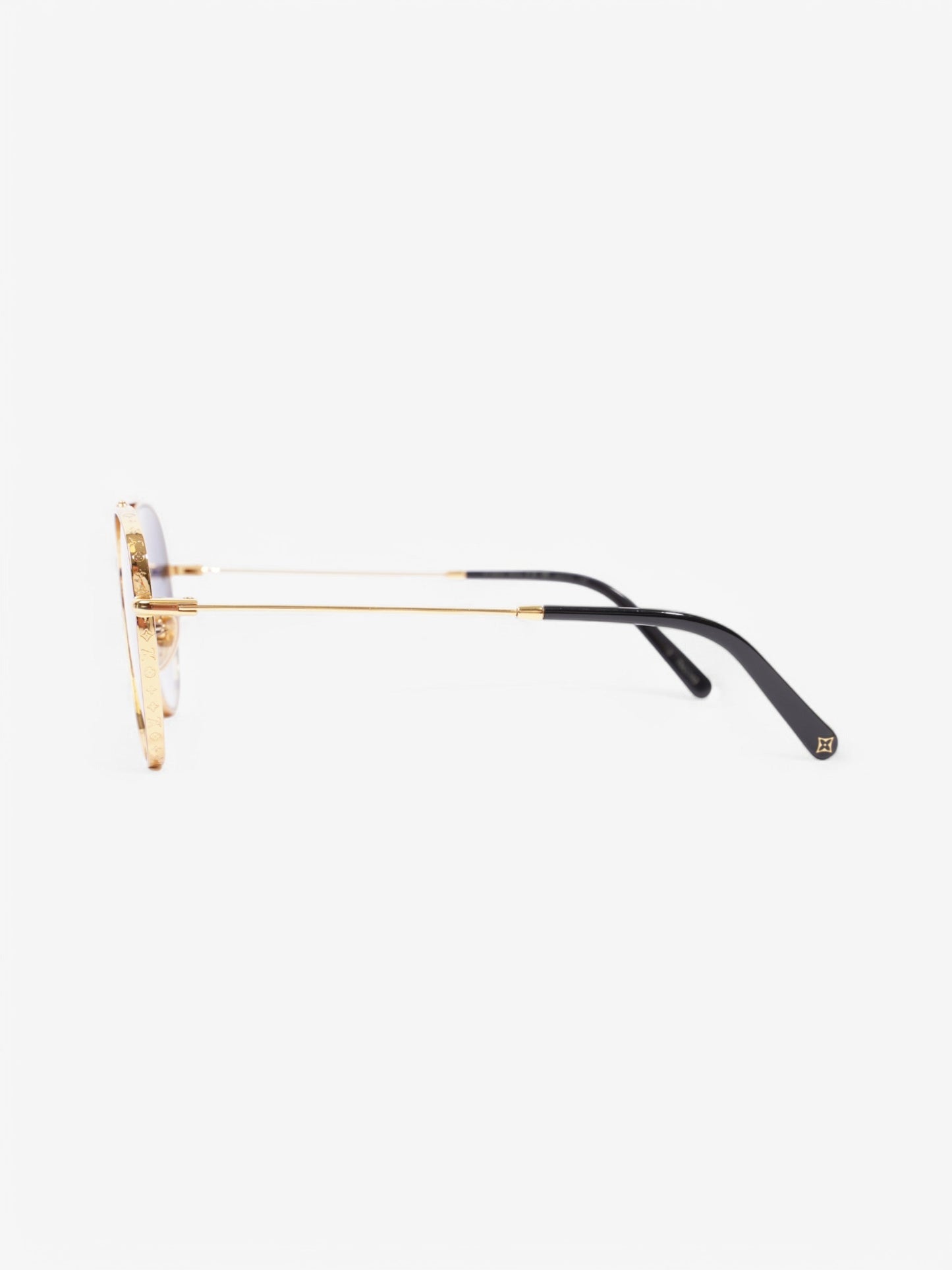 Louis Vuitton Z1782U Sunglasses Gold Base Metal 145mm
