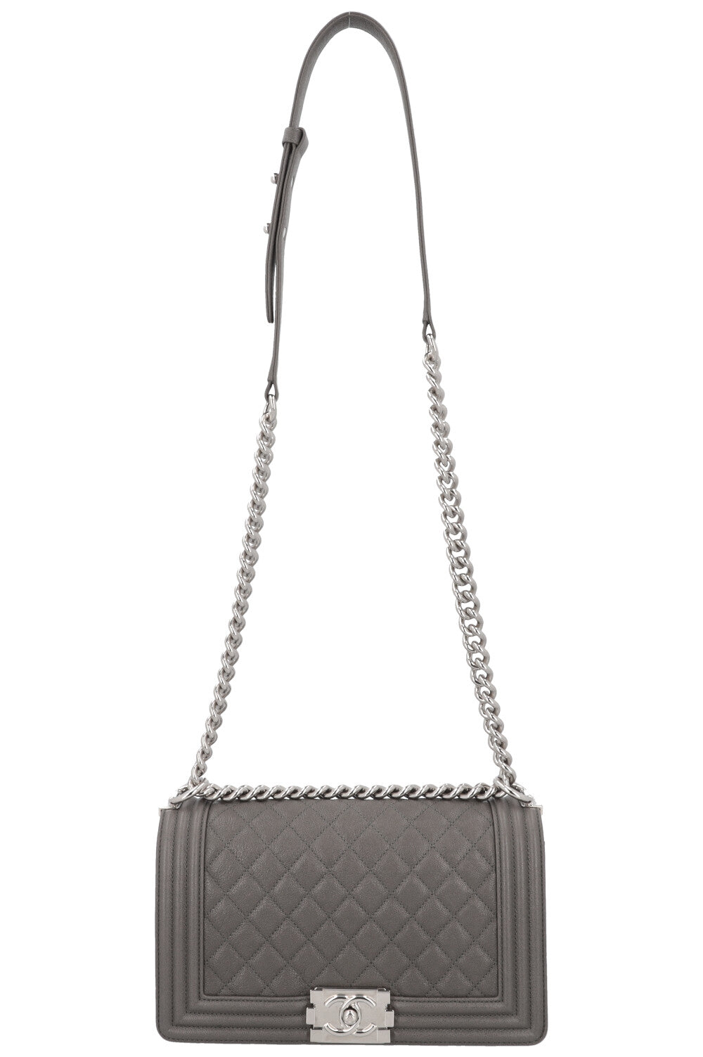 CHANEL Medium Boy Bag Graphite