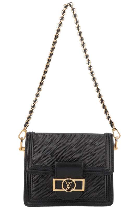 LOUIS VUITTON Mini Dauphine Epi Black
