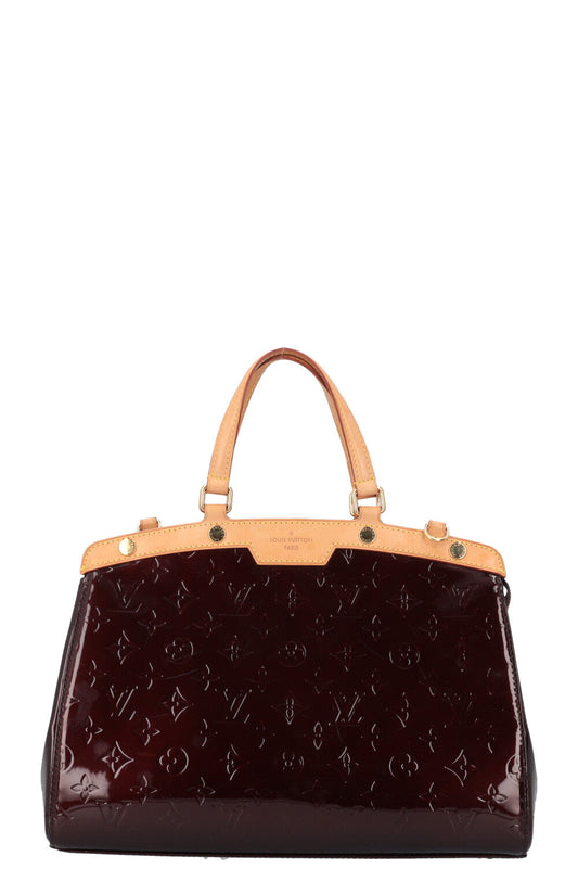 LOUIS VUITTON Brea Bag MM MNG Vernis Amarante