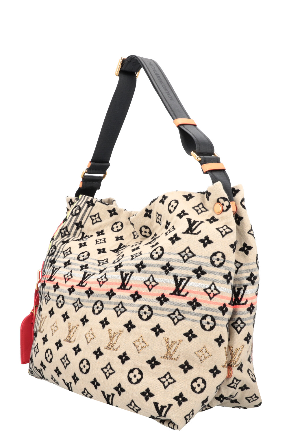 LOUIS VUITTON Cheche Bohemian Bag Canvas