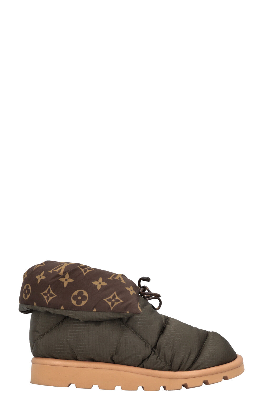 LOUIS VUITTON Pillow Comfort Ankle Boots Green MNG