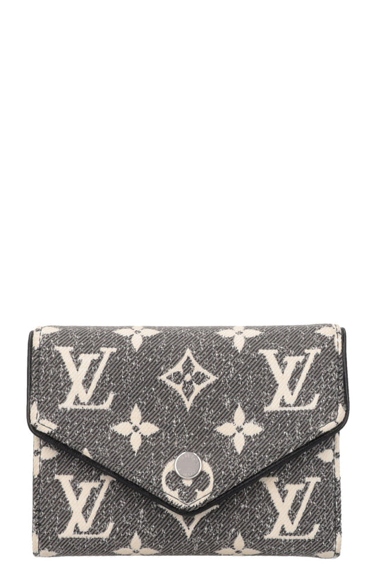 LOUIS VUITTON Victorine Wallet Denim