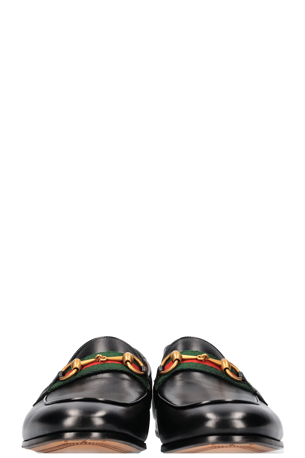 GUCCI Web Jordaan Loafers Black