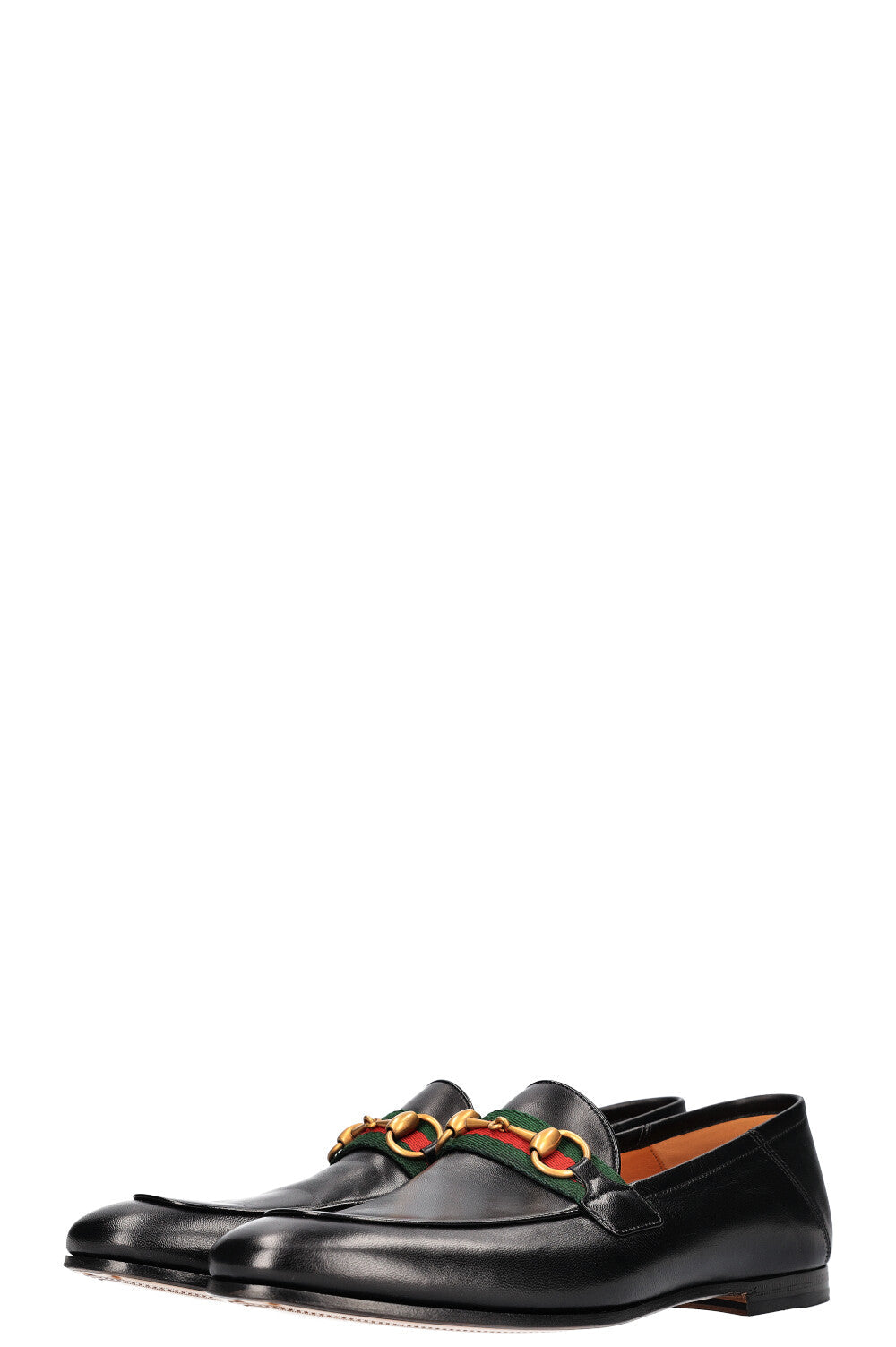 GUCCI Web Jordaan Loafers Black