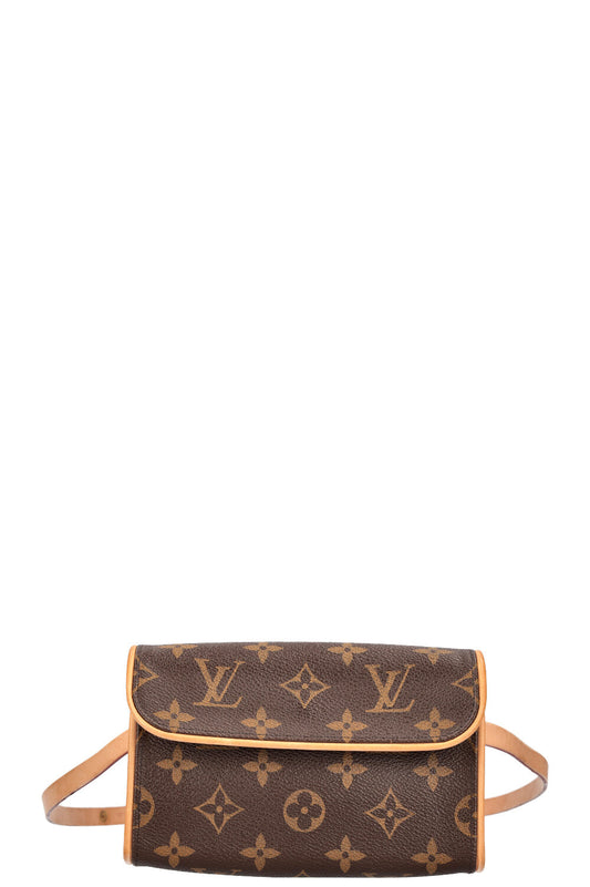 LOUIS VUITTON Florentine Belt Bag Canvas MNG