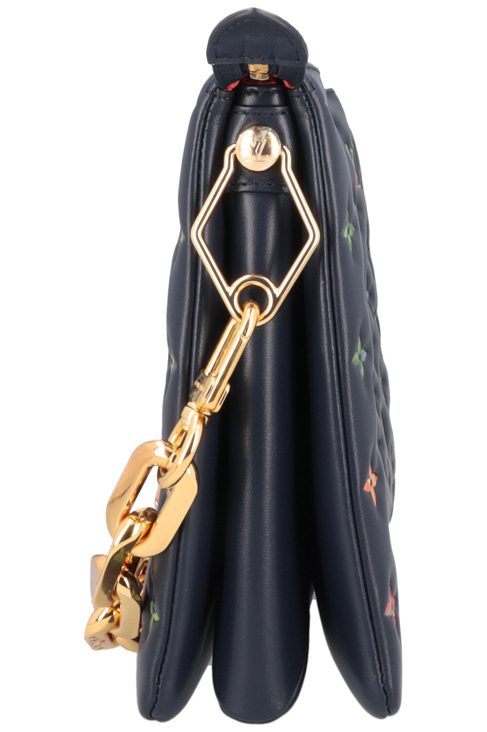 LOUIS VUITTON Coussin MM Bag Leather Navy