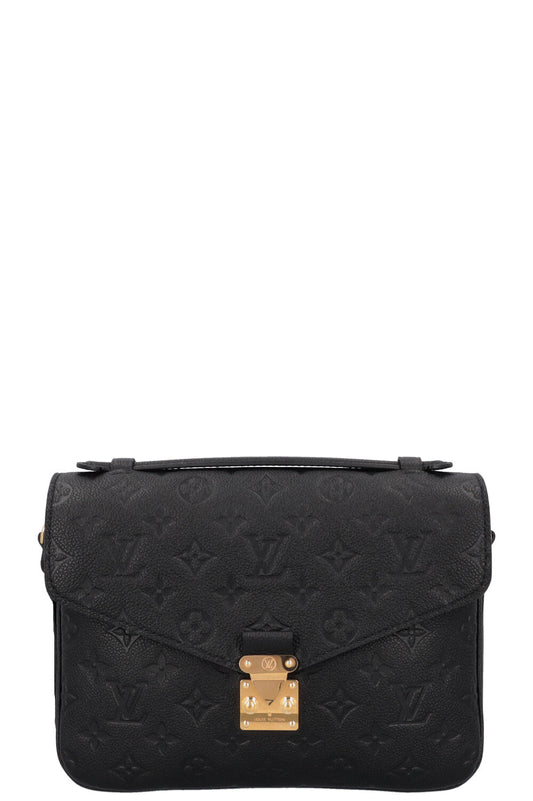 LOUIS VUITTON Pochette Métis Empreinte Black