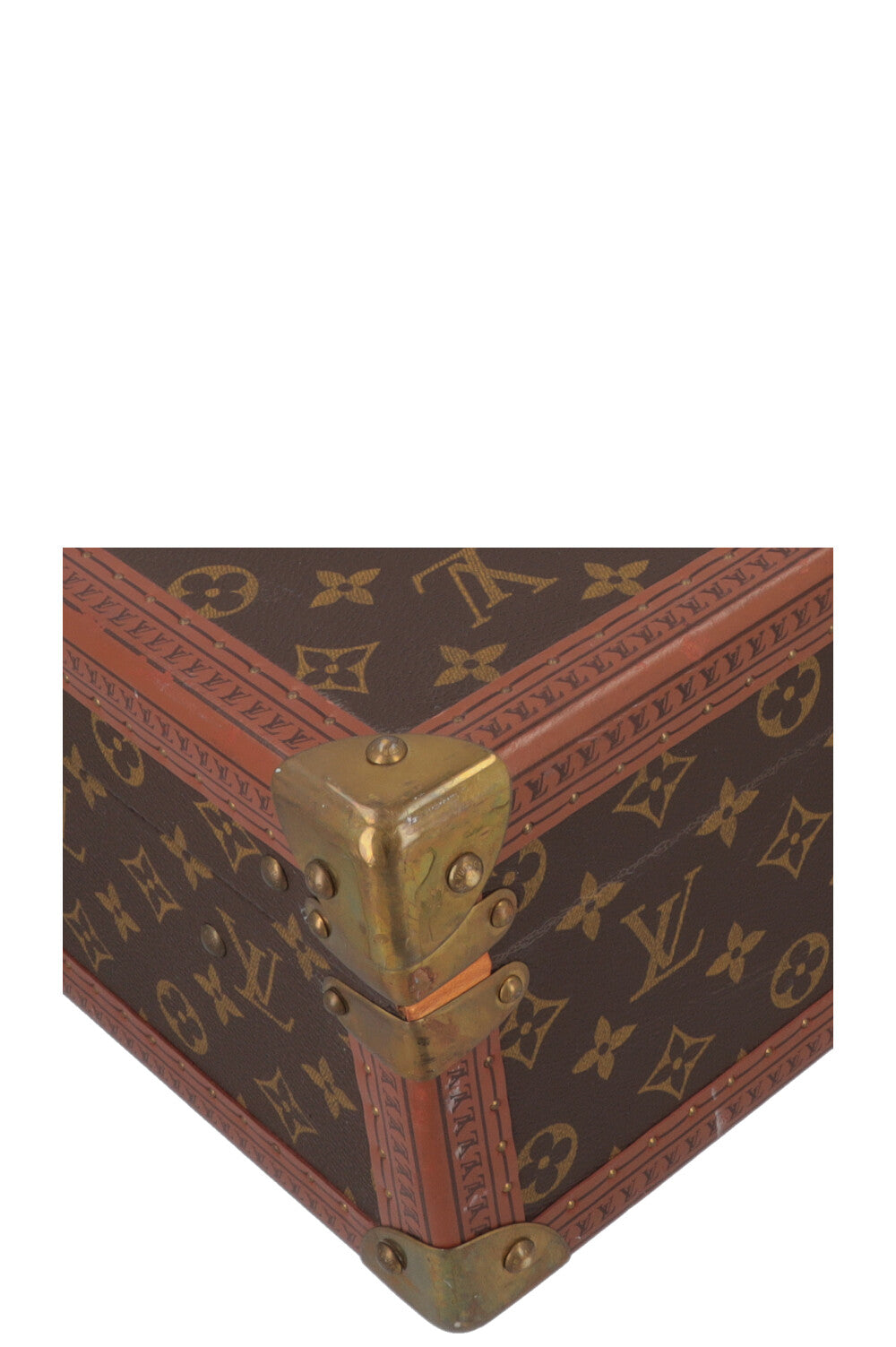 LOUIS VUITTON Alzer 45 Trunk MNG Canvas