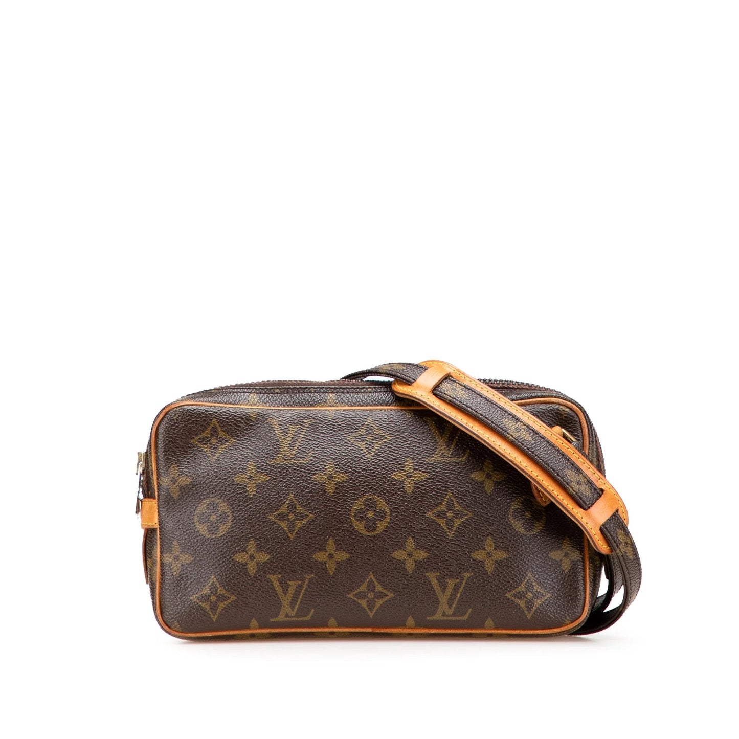 Brown Louis Vuitton Monogram Pochette Marly Bandouliere Crossbody Bag