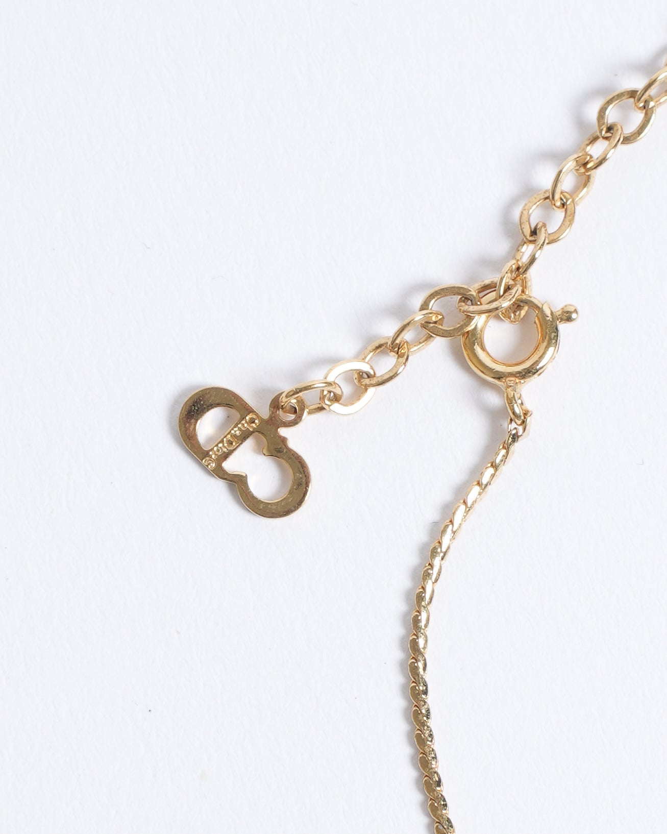 Dior Made In Germany Gold Plated Necklace