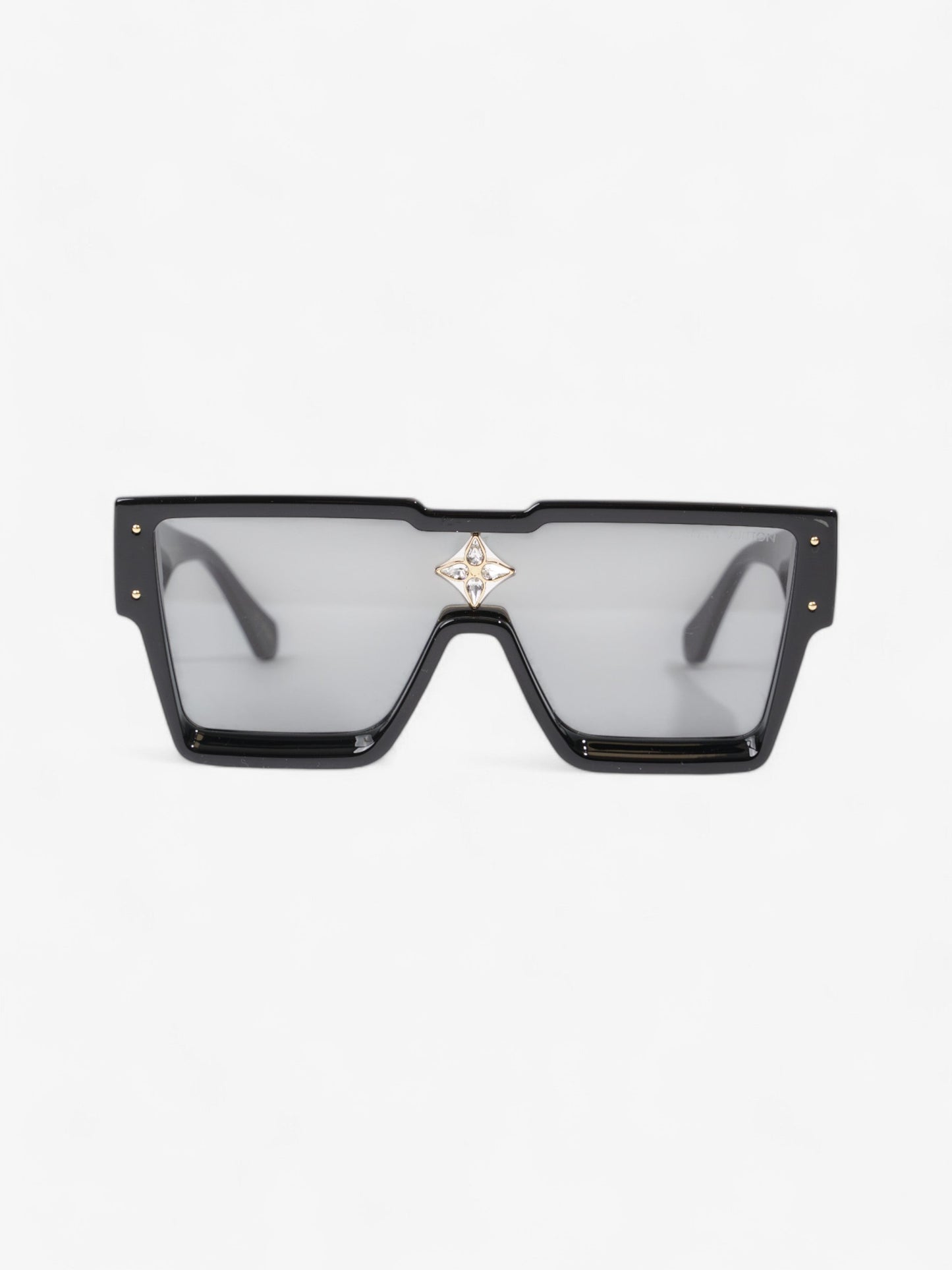 Louis Vuitton Cy  Glasses Black / Gold / White Acetate