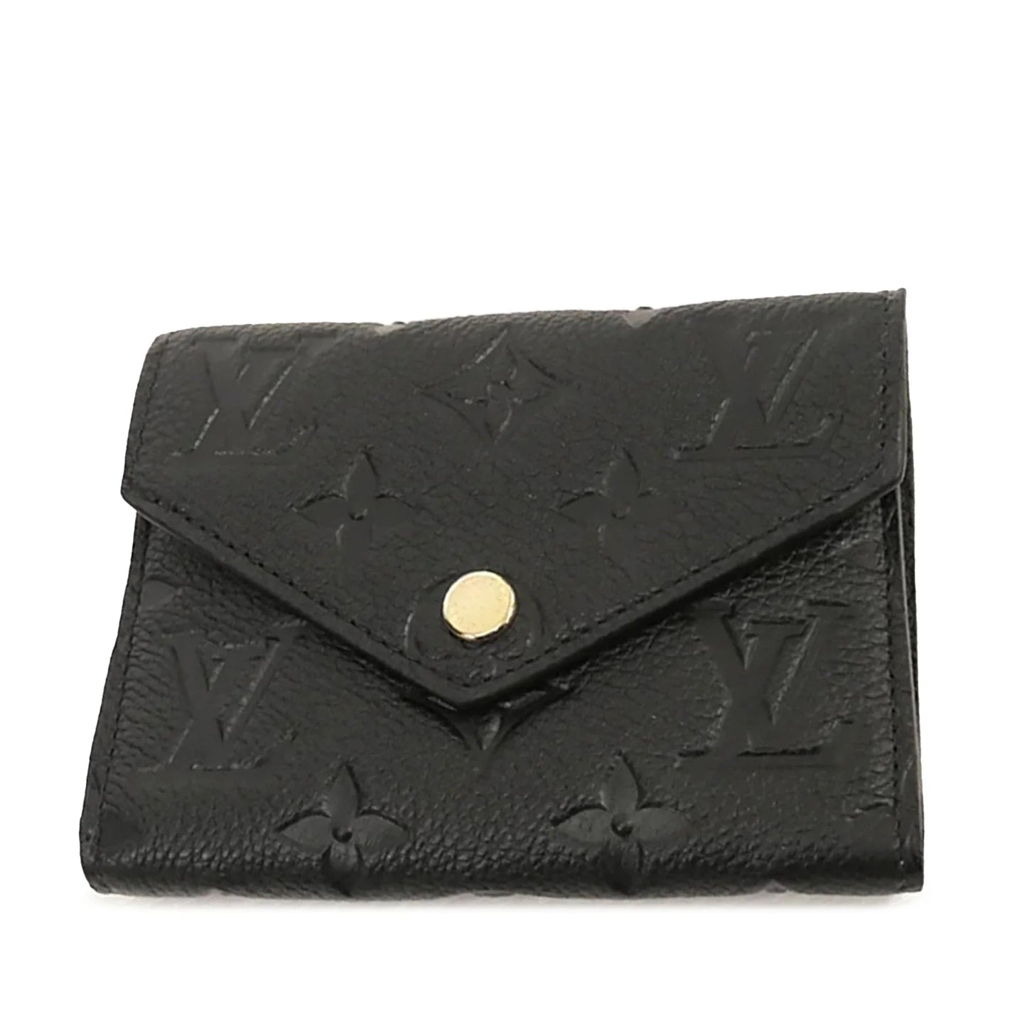 Black Louis Vuitton Monogram Empreinte Victorine Wallet