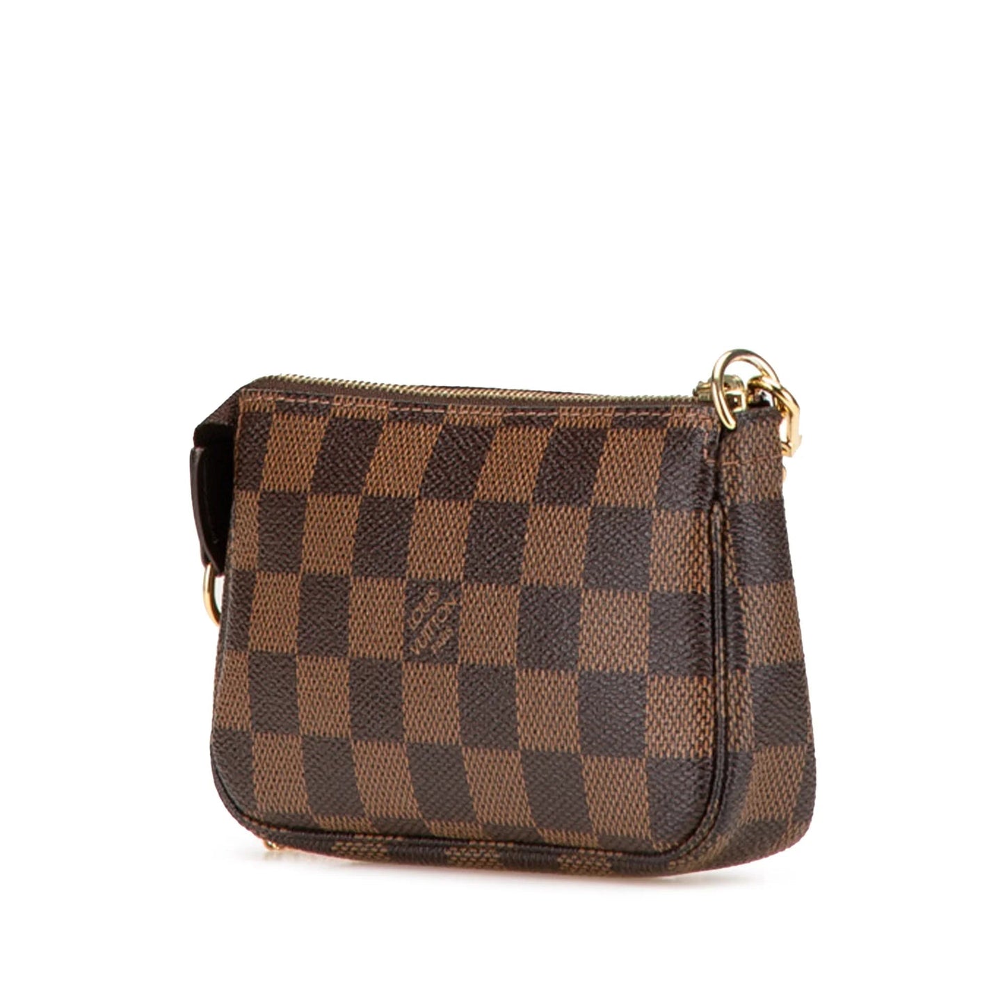 Brown Louis Vuitton Damier Ebene Trunks and Bags Mini Pochette Accessoires
