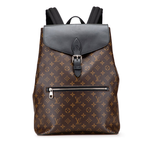 Brown Louis Vuitton Monogram Macassar Palk Backpack