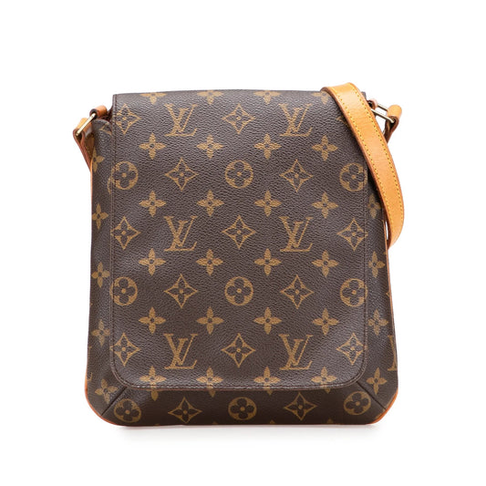 Brown Louis Vuitton Monogram M tte Salsa Short Strap Shoulder Bag