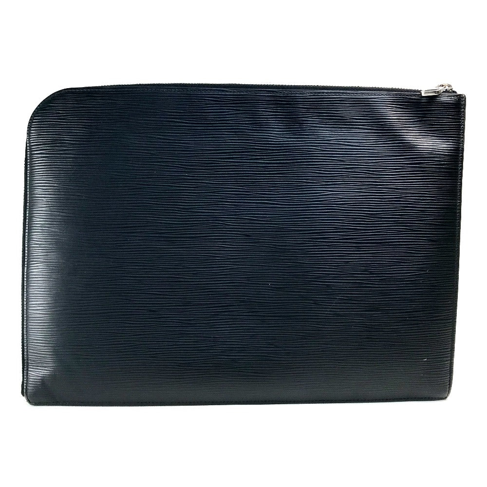LOUIS VUITTON business bag M64153 Epi Leather black Epi Pochette Jules GM NM mens  d