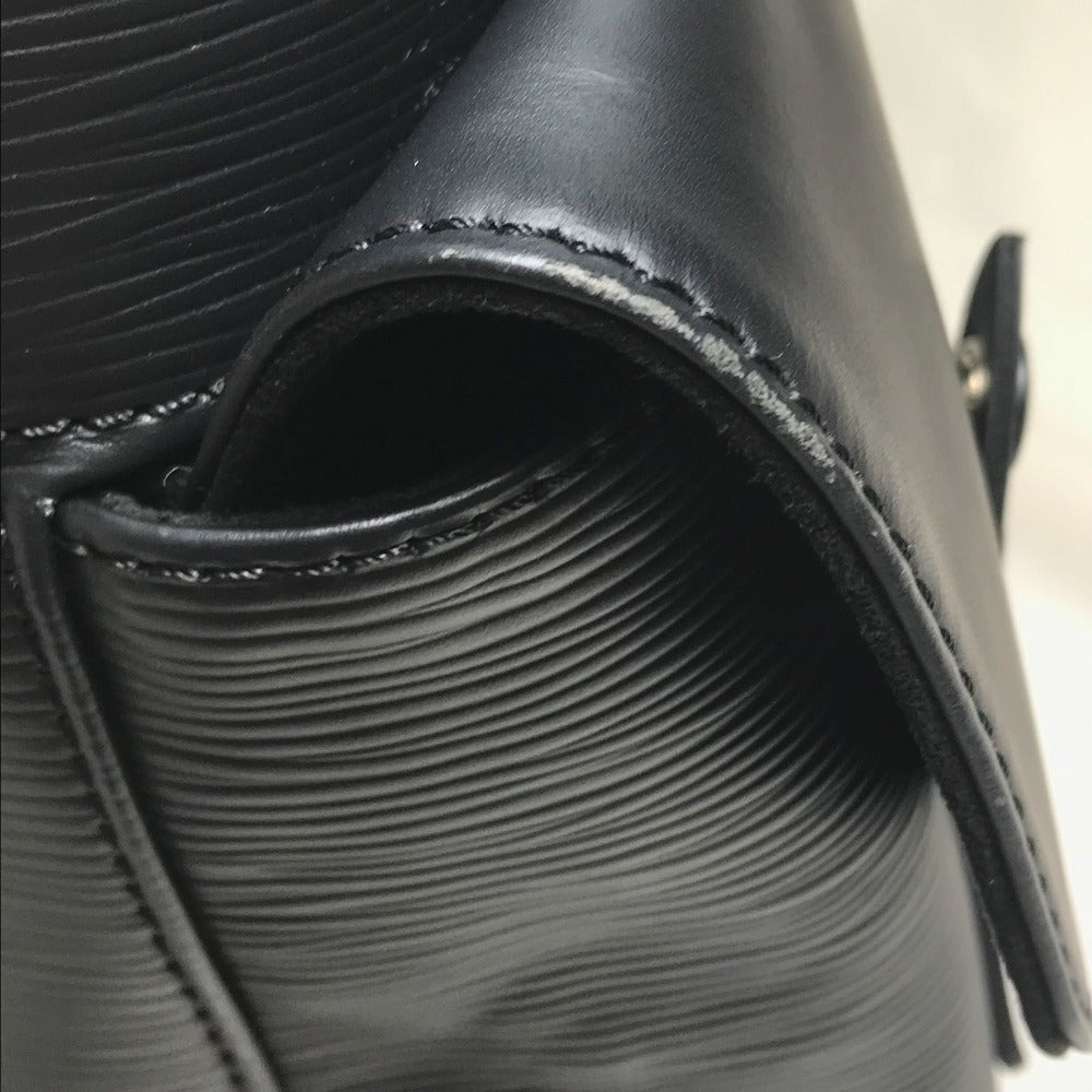 LOUIS VUITTON Backpack M50159 Epi Leather black Epi Christopher PM mens  d