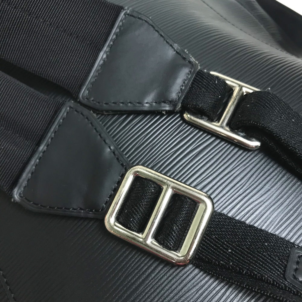 LOUIS VUITTON Backpack M50159 Epi Leather black Epi Christopher PM mens  d