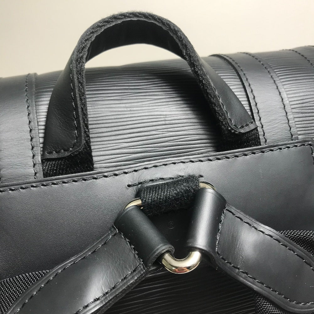 LOUIS VUITTON Backpack M50159 Epi Leather black Epi Christopher PM mens  d