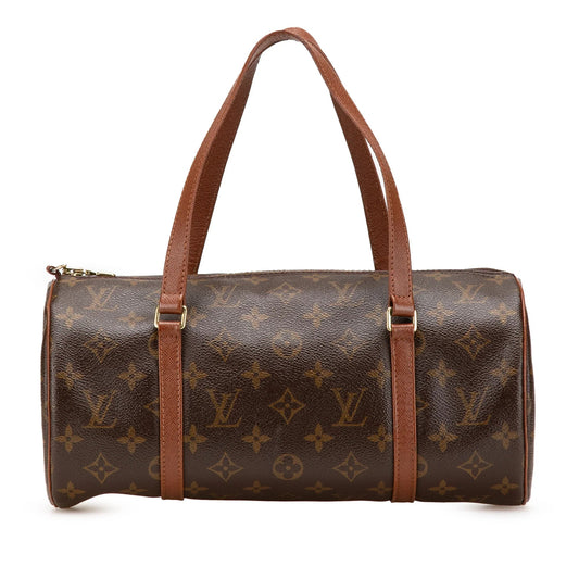 Brown Louis Vuitton Monogram Papillon 30 Handbag