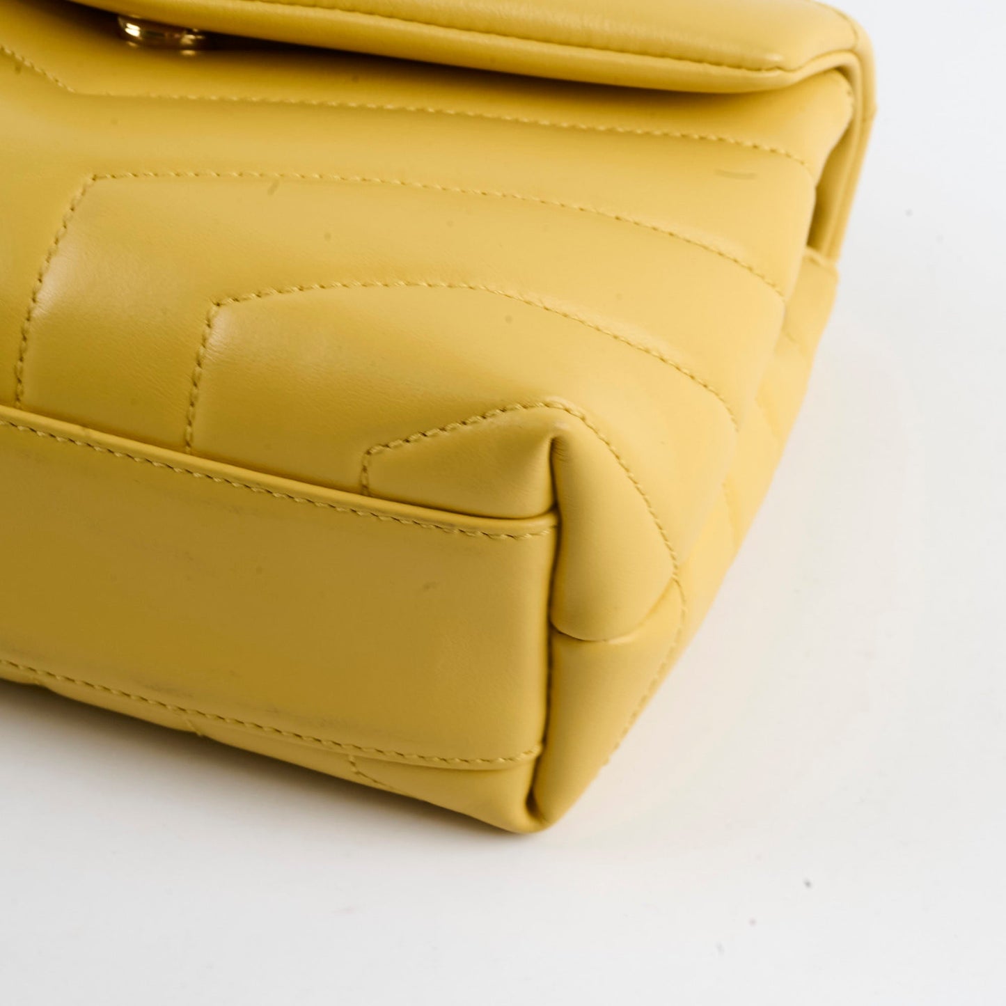 Saint Laurent Toy Lou Mustard Yellow