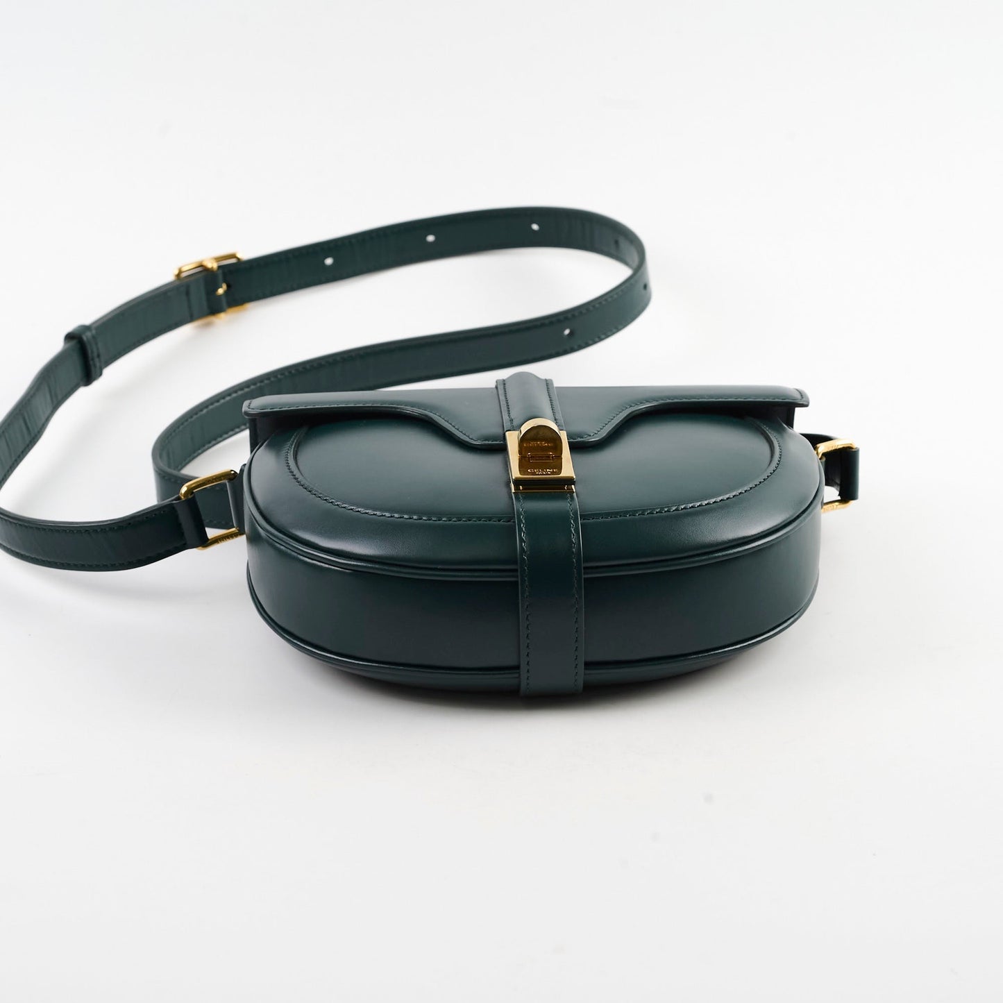 Luxury CELINE Small Besace Bag Green