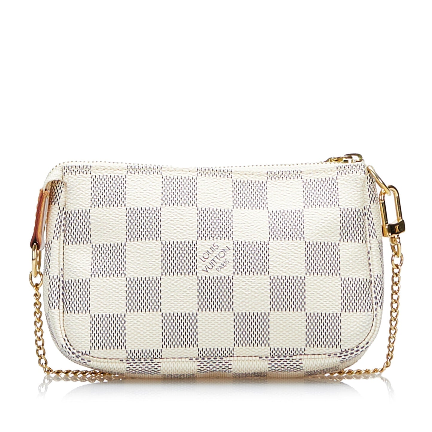 Louis Vuitton Mini Pochette Accessoires Damier Azur Canvas