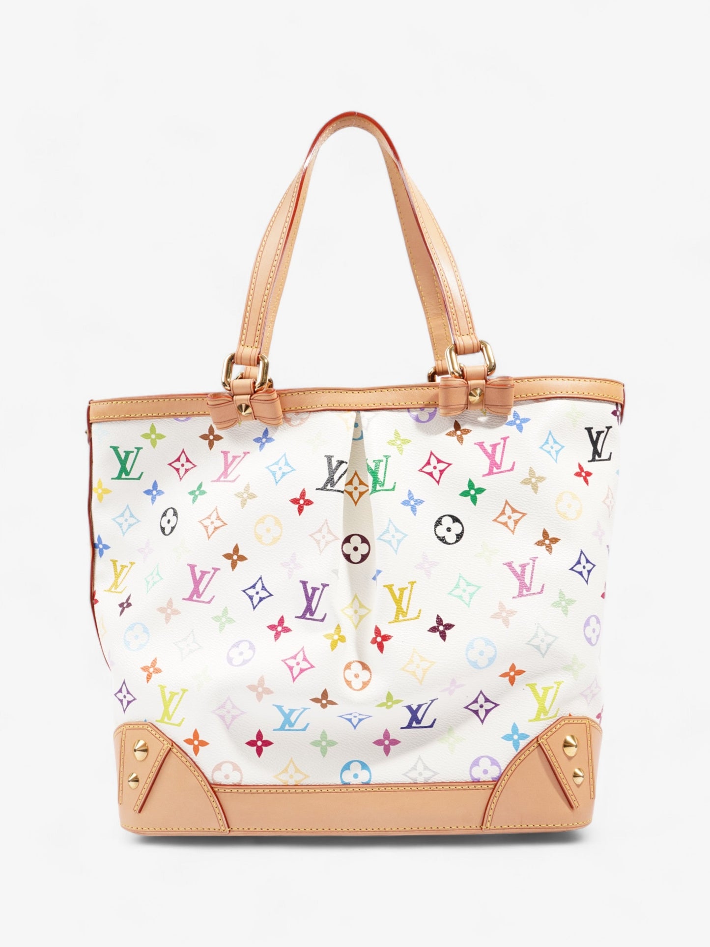 Louis Vuitton Sharleen White Multicoloured Monogram Coated Canvas GM