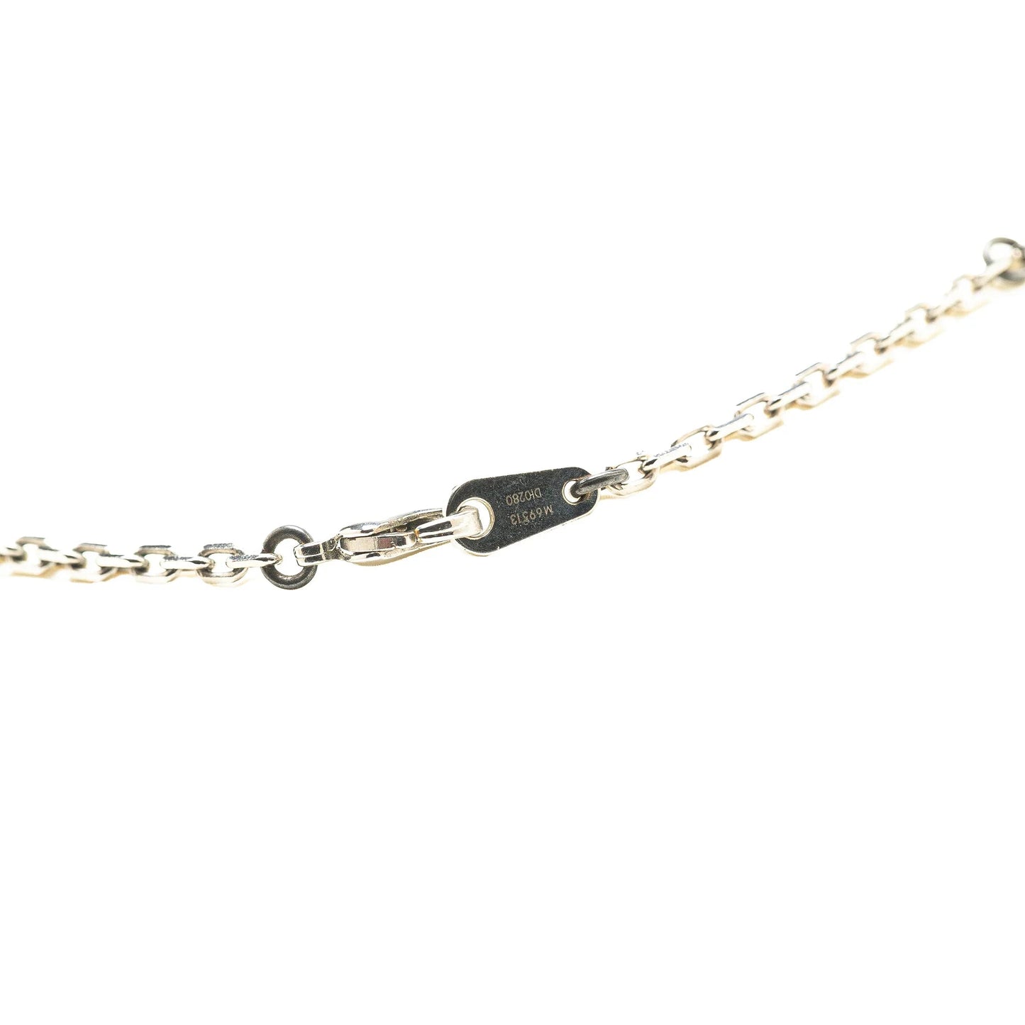 Silver Louis Vuitton Silver Collier Dandy Necklace