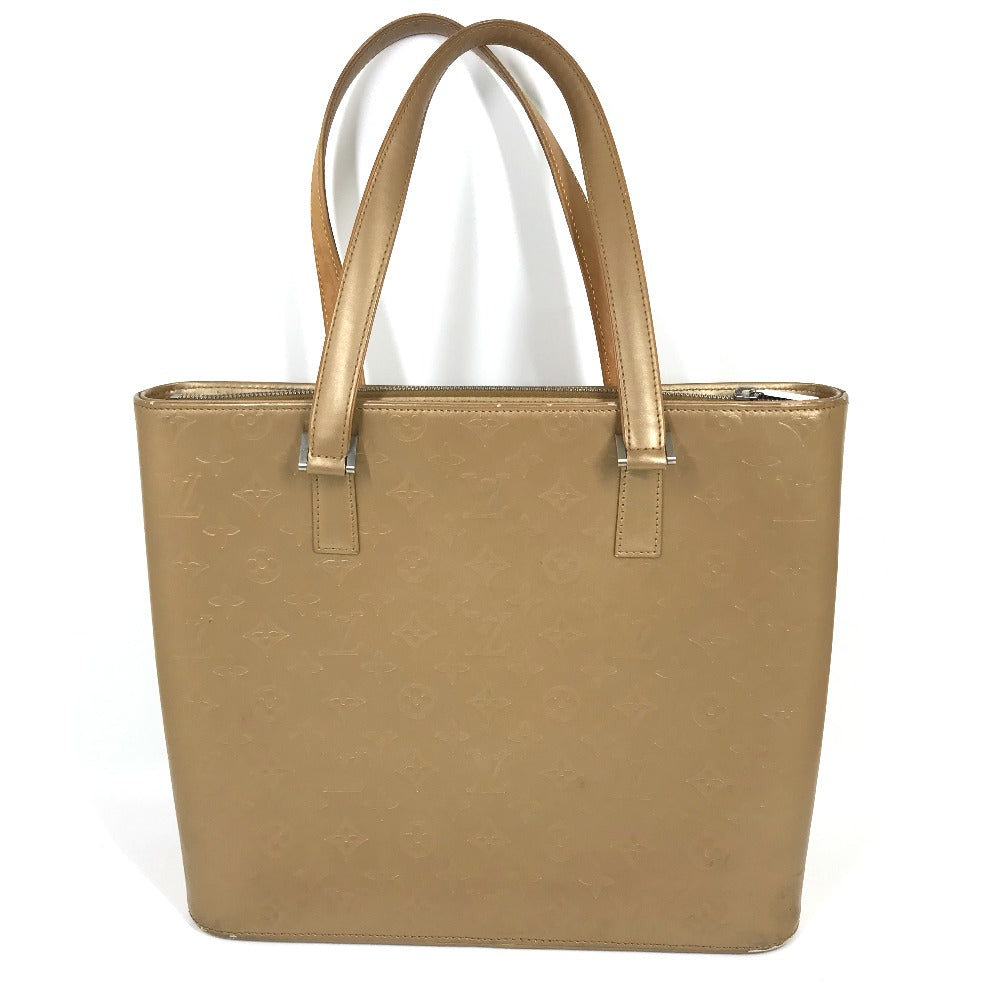 LOUIS VUITTON Tote Bag M55107 Monogram mat leather beige Monogram mat Willwood Women