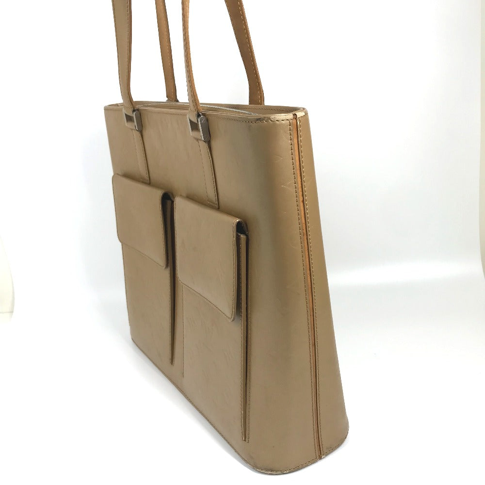 LOUIS VUITTON Tote Bag M55107 Monogram mat leather beige Monogram mat Willwood Women