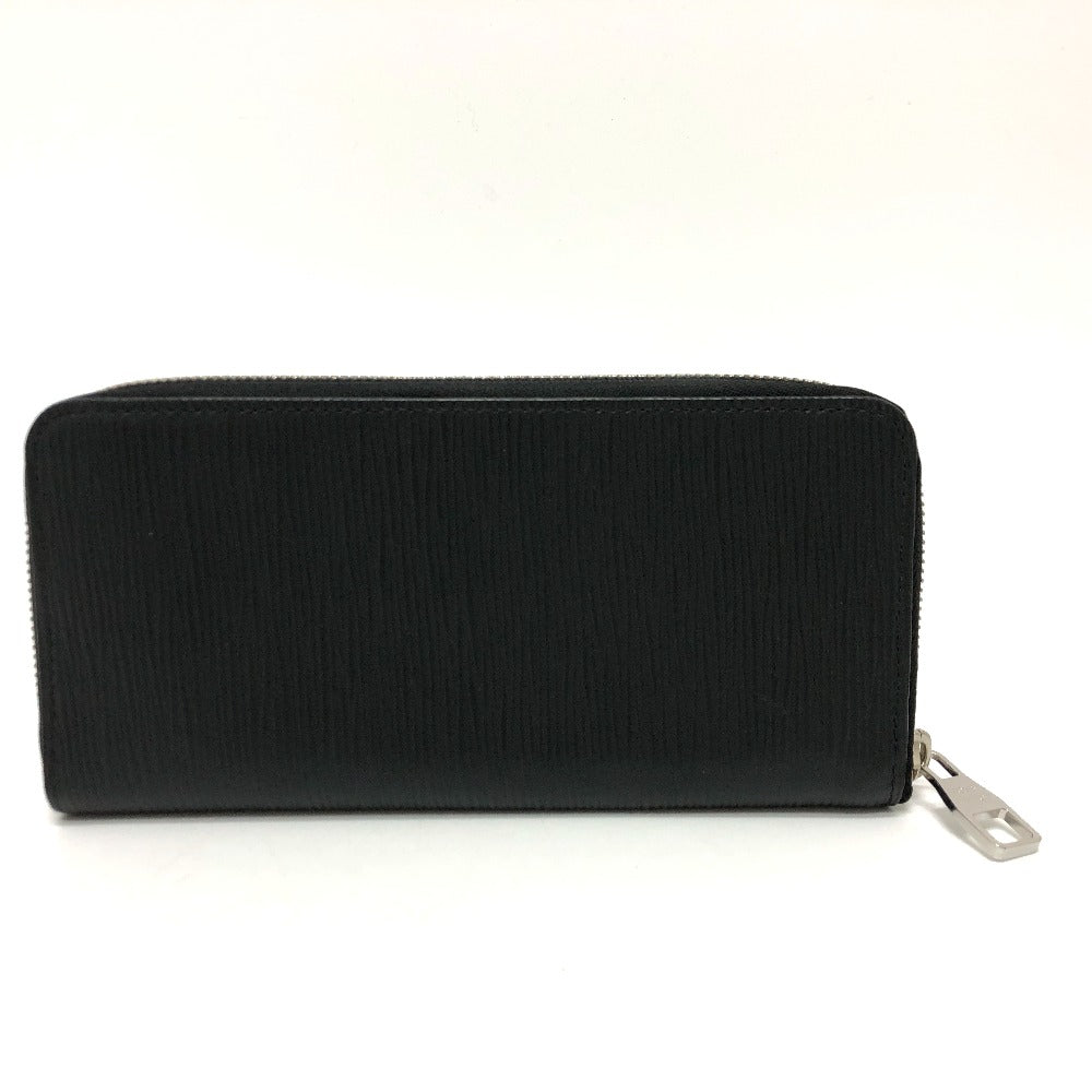 LOUIS VUITTON Long Wallet Purse M60965 Epi Leather black Epi Zippy Wallet Vertical mens