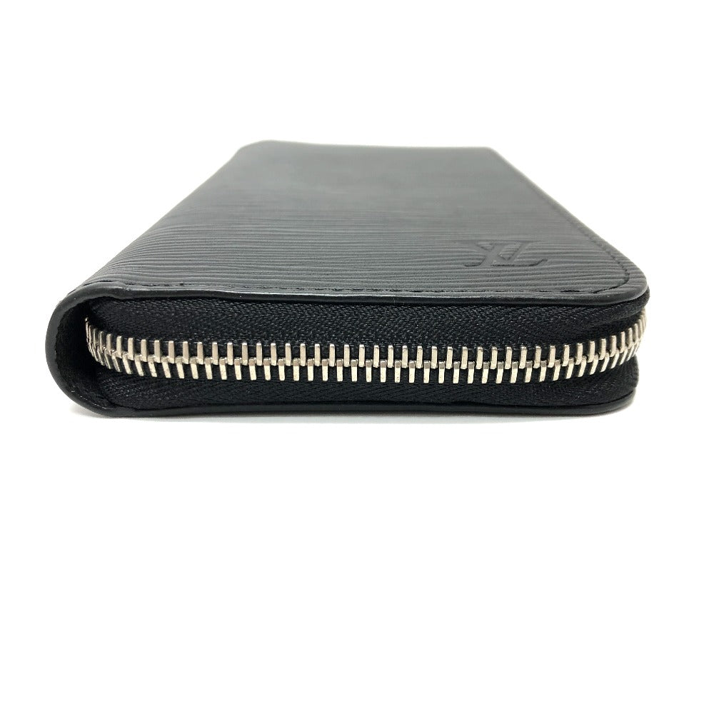 LOUIS VUITTON Long Wallet Purse M60965 Epi Leather black Epi Zippy Wallet Vertical mens