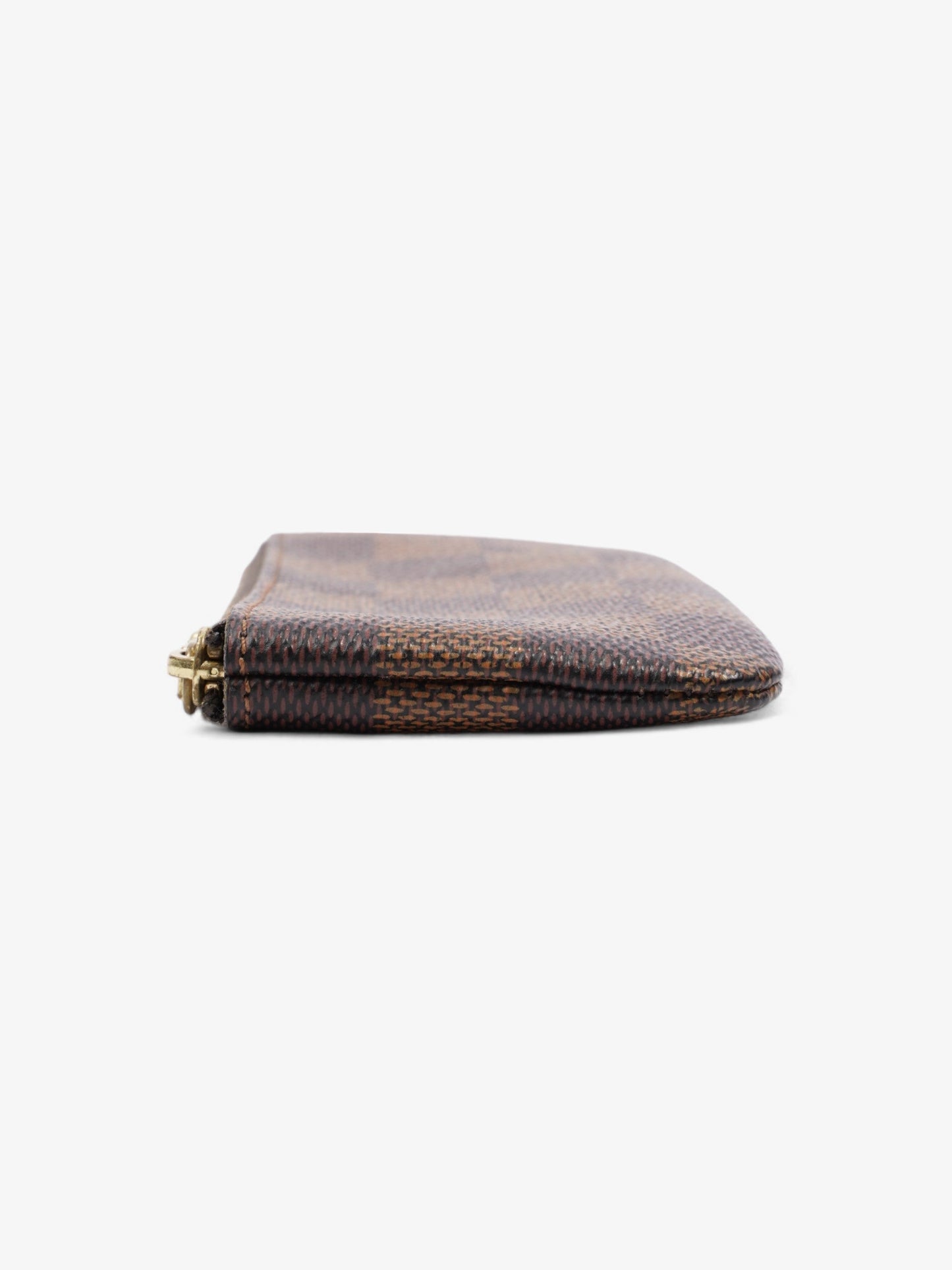 Louis Vuitton Key Pouch Damier Ebene Coated Canvas
