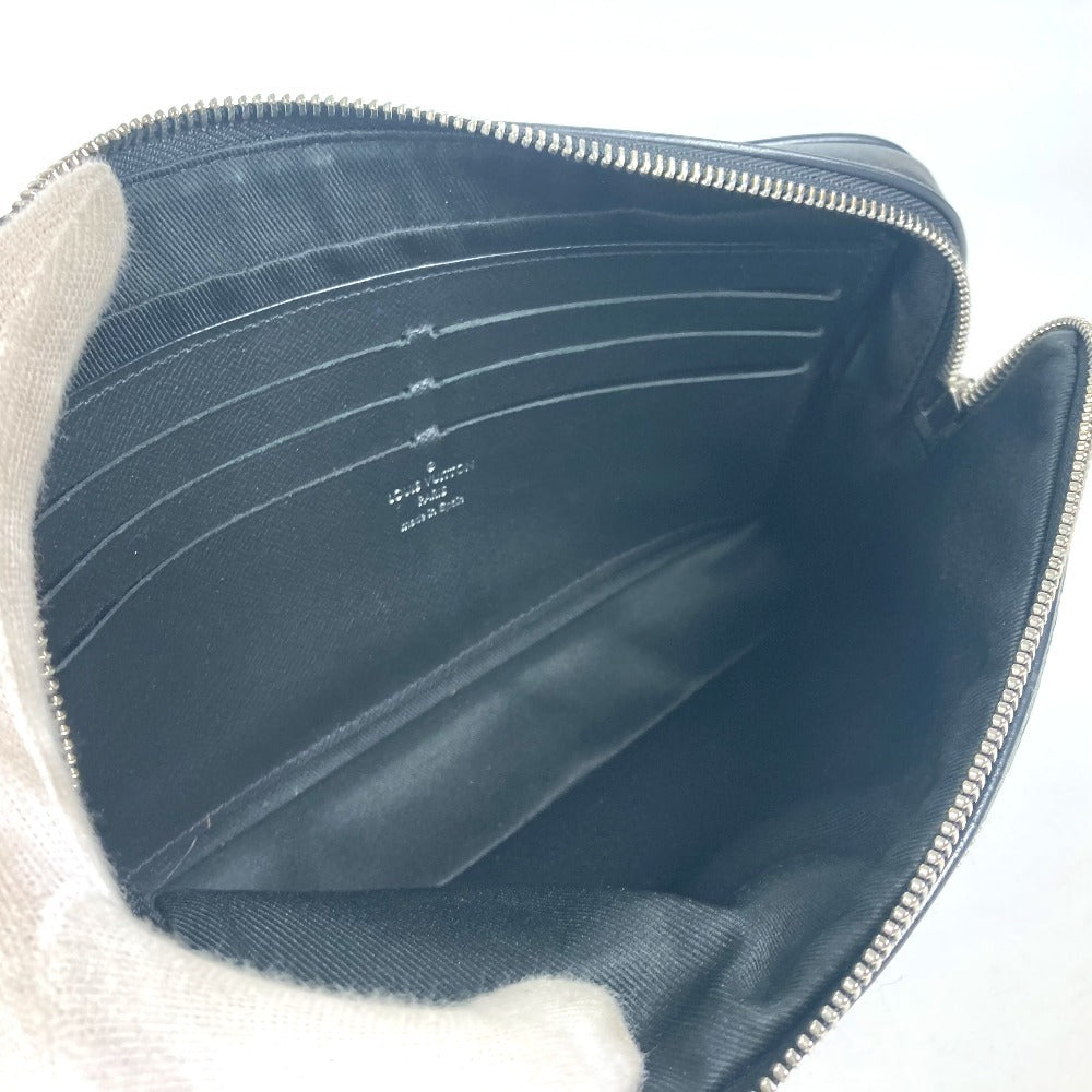 LOUIS VUITTON business bag N60182 Damier Grafitto Canvas black Damier Grafitte Alpha clutch unisex(Unisex)  d