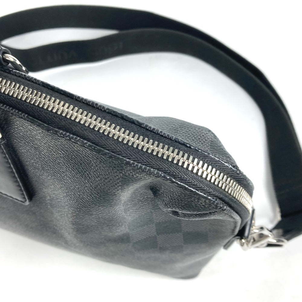 LOUIS VUITTON Business bag N48224 Damier Grafitto Canvas black Damier Grafitte Porte Document Jules PDJ mens  d