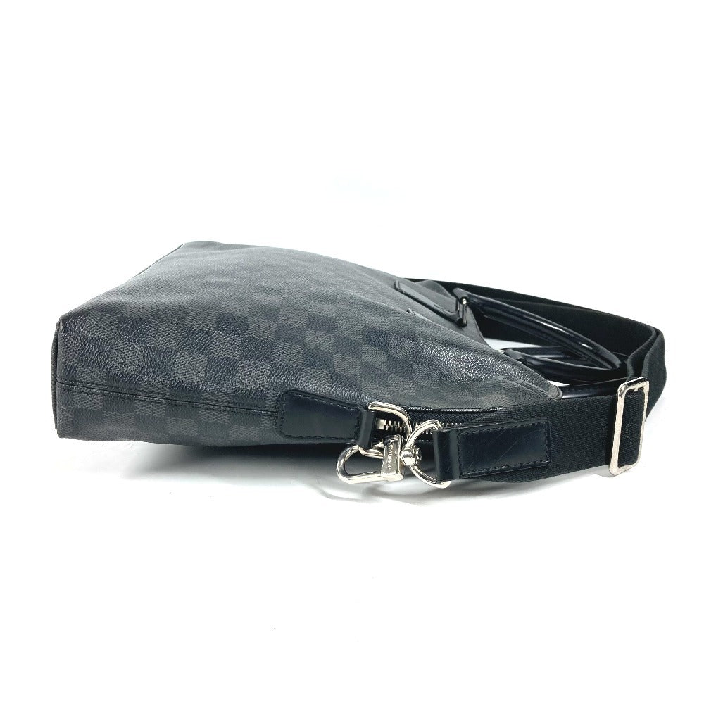 LOUIS VUITTON Business bag N48224 Damier Grafitto Canvas black Damier Grafitte Porte Document Jules PDJ mens  d
