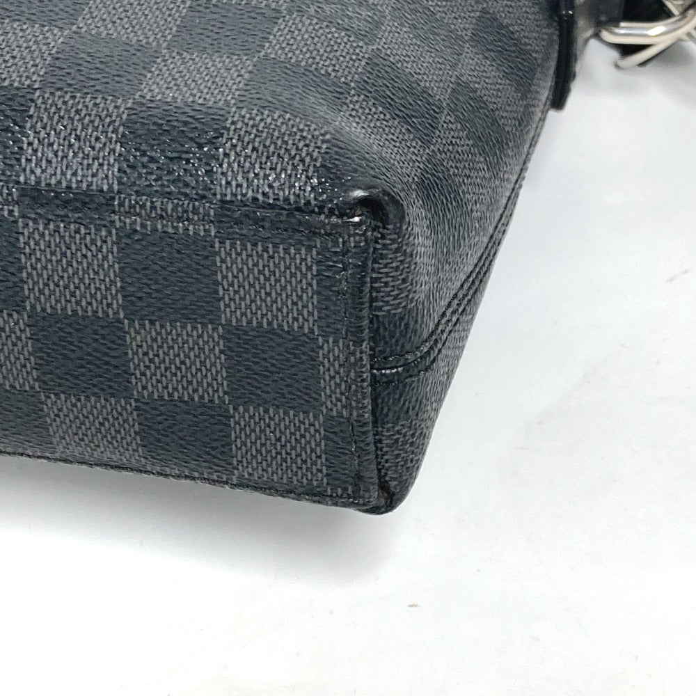 LOUIS VUITTON Business bag N48224 Damier Grafitto Canvas black Damier Grafitte Porte Document Jules PDJ mens  d
