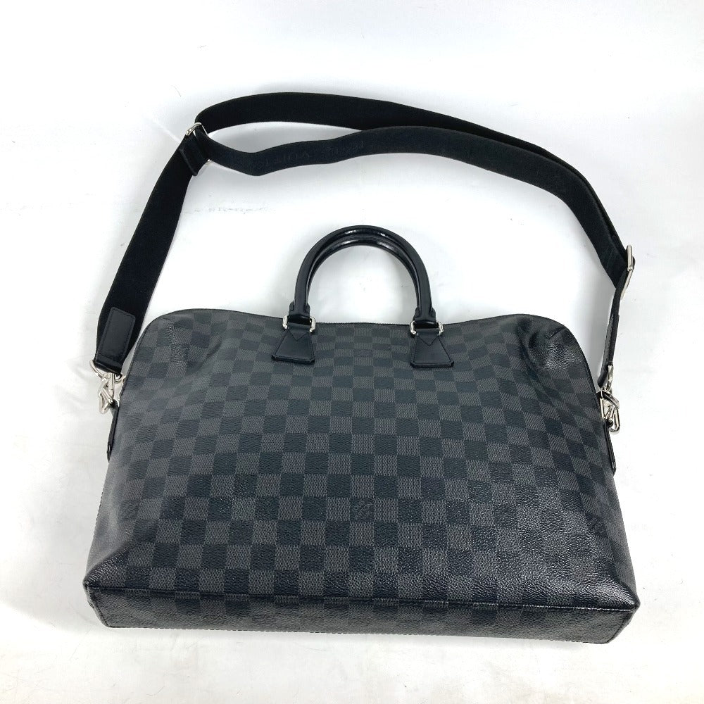 LOUIS VUITTON Business bag N48224 Damier Grafitto Canvas black Damier Grafitte Porte Document Jules PDJ mens  d