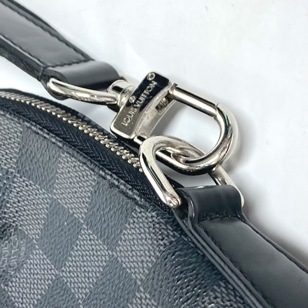 LOUIS VUITTON Business bag N48224 Damier Grafitto Canvas black Damier Grafitte Porte Document Jules PDJ mens  d