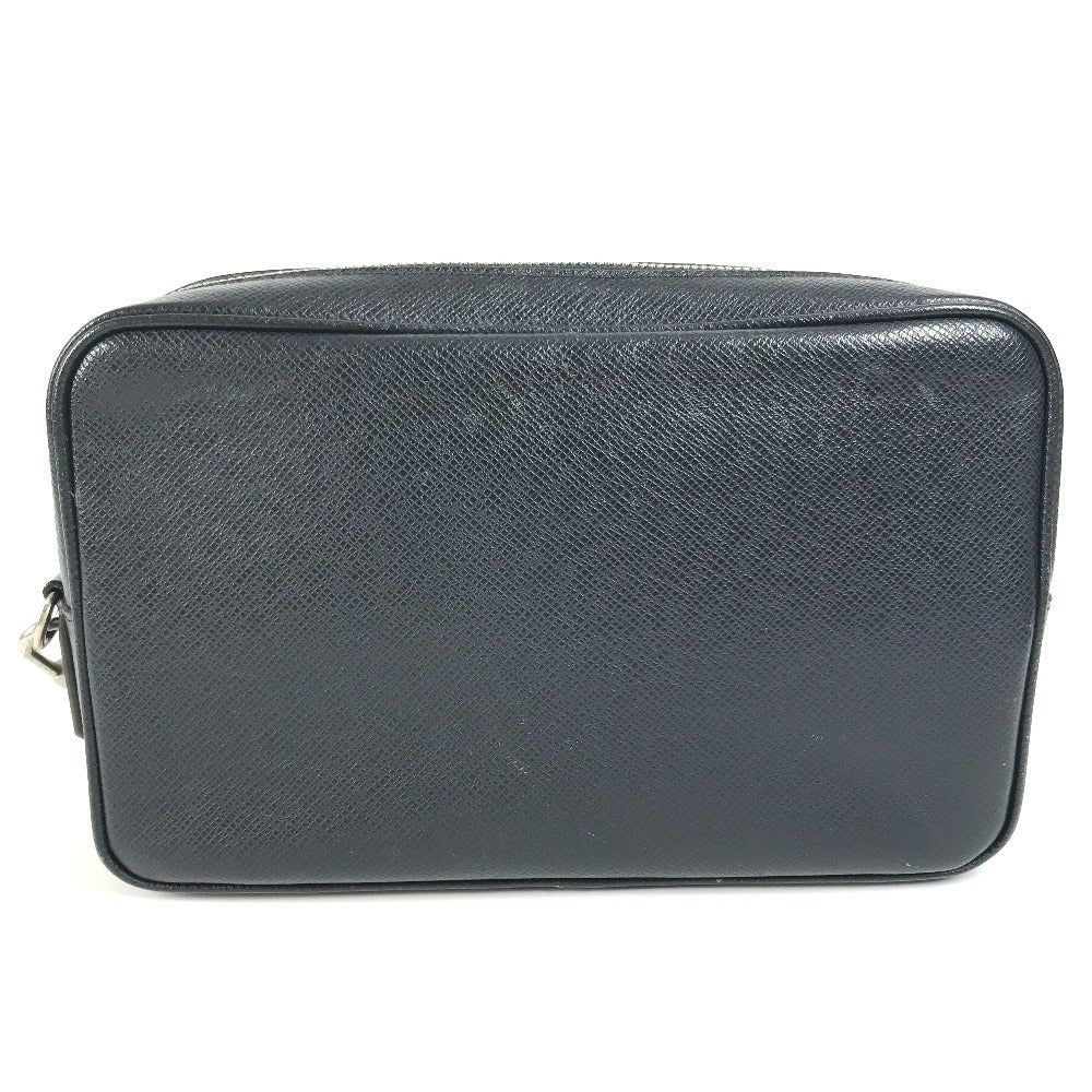 LOUIS VUITTON business bag M33423 Taiga Leather Navy Taiga Pochette Kasai