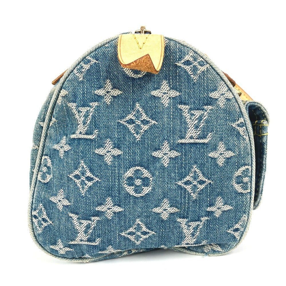 LOUIS VUITTON Handbag M95019 Monogram denim canvas blue Monogram denim Neo speedy