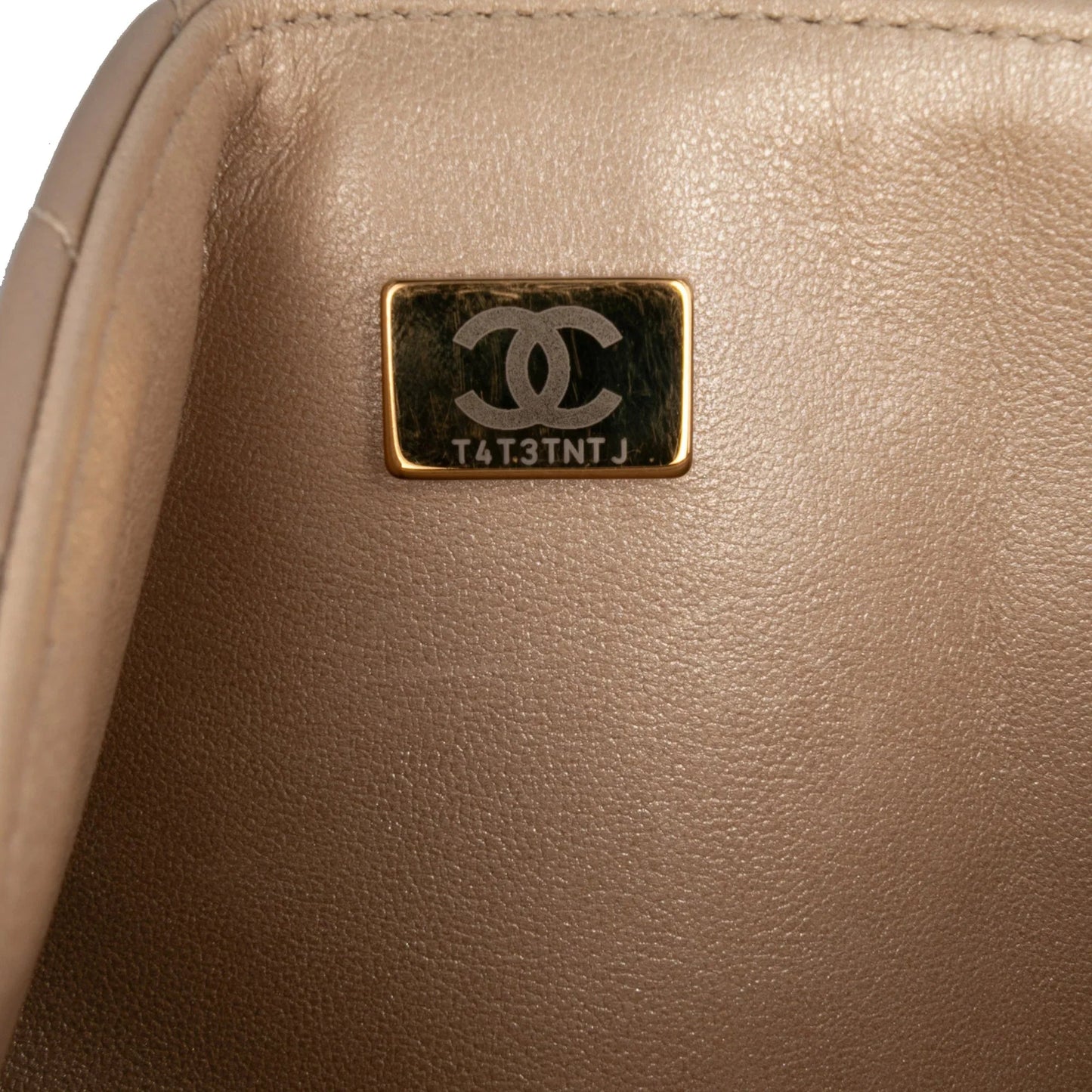 Gold Chanel Reissue 2.55 Chevron Quilted Metallic Calfskin Single Flap 224 Crossbody Bag