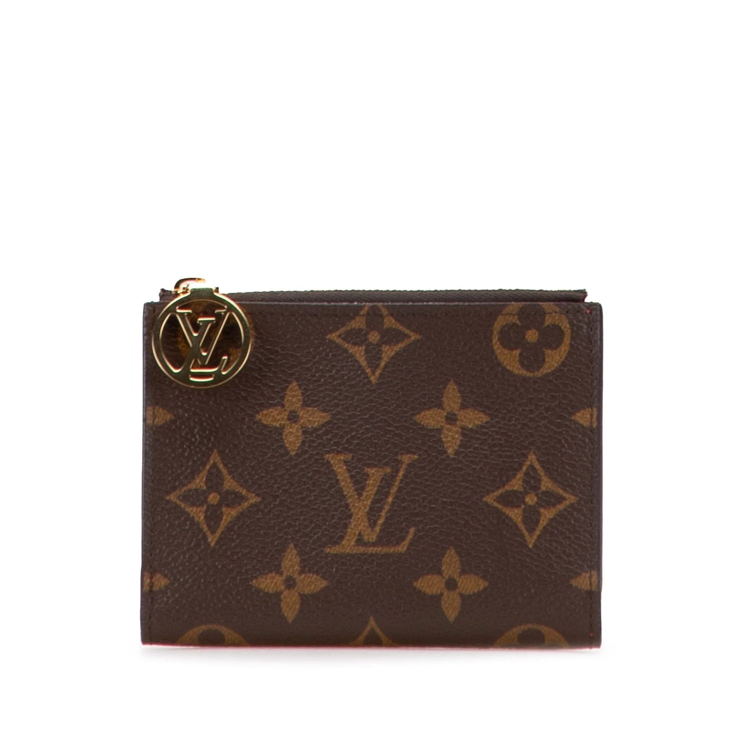 Brown Louis Vuitton Monogram Lisa Small Wallet