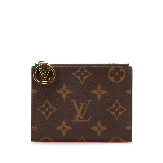 Brown Louis Vuitton Monogram Lisa Small Wallet