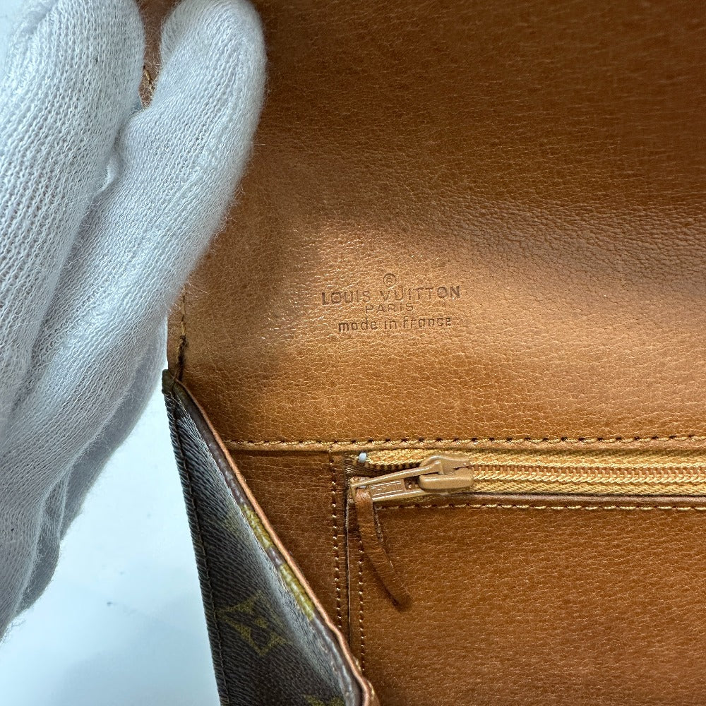 LOUIS VUITTON Clutch bag M51812 Monogram canvas Brown Monogram Pochette Dam PM Women  d
