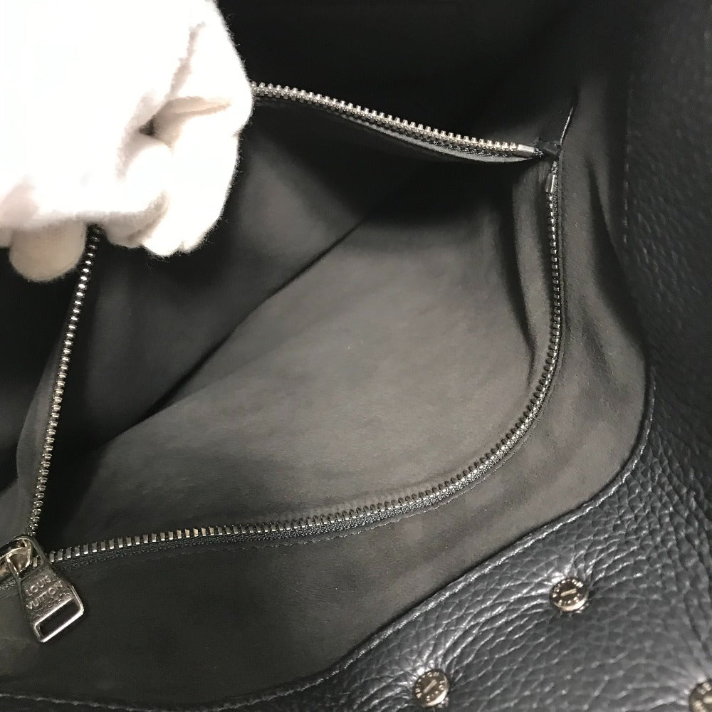 LOUIS VUITTON Clutch bag M48811 Taurillon Clemence Leather black Bag portfolio mens  d