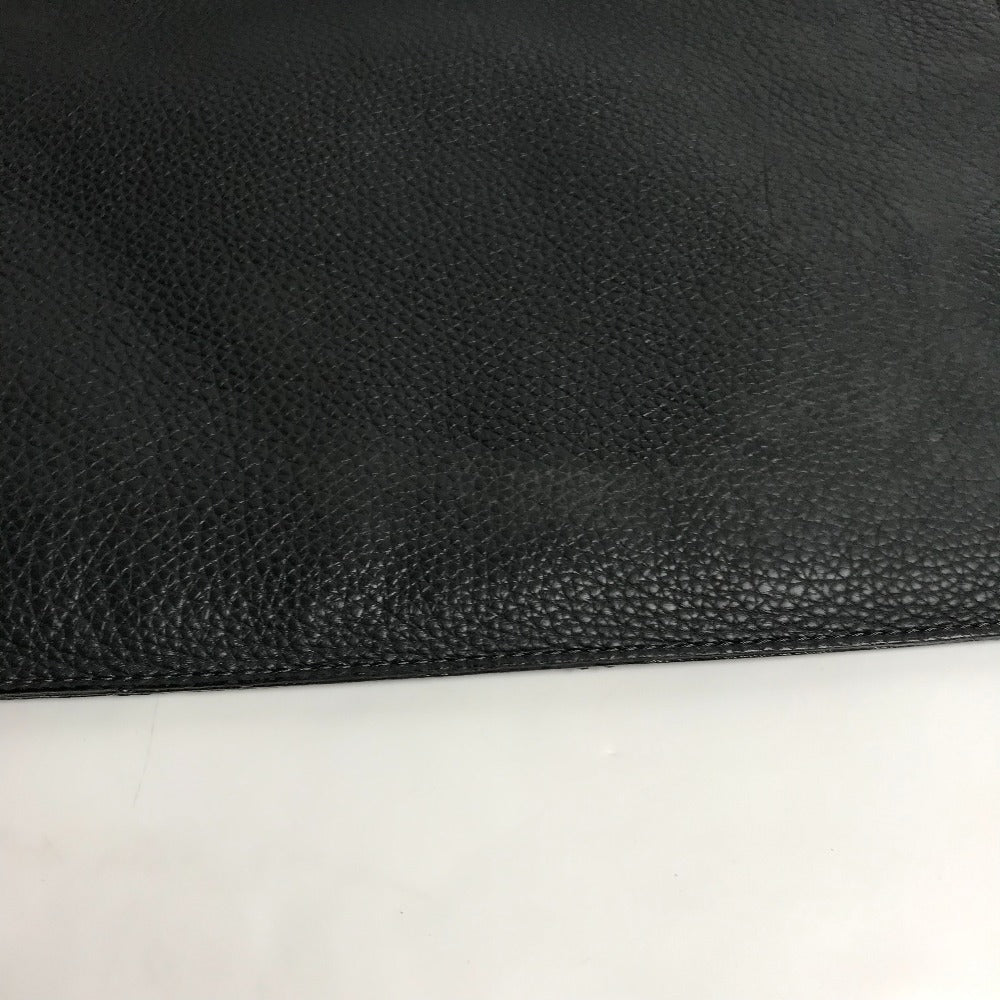 LOUIS VUITTON Clutch bag M48811 Taurillon Clemence Leather black Bag portfolio mens  d