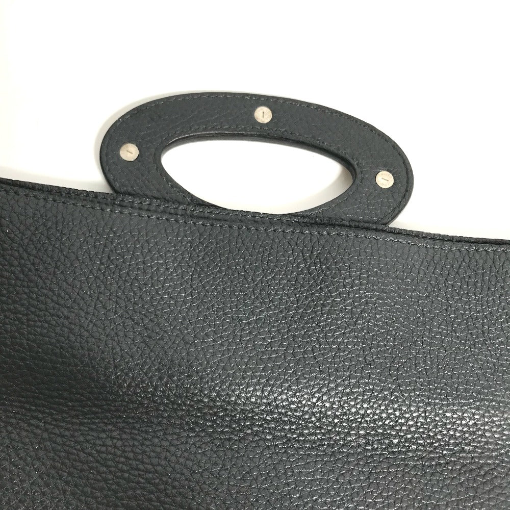 LOUIS VUITTON Clutch bag M48811 Taurillon Clemence Leather black Bag portfolio mens  d